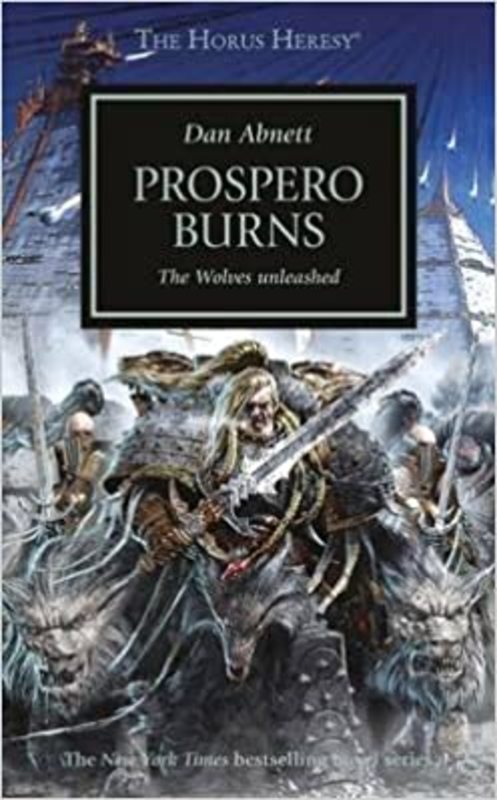 Book cover for "Prospero Burns" by Dan Abnett