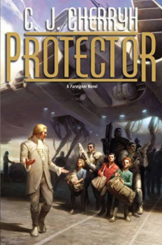 Book cover for "Protector" by CJ Cherryh