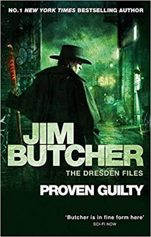 Book cover for "Proven Guilty" by Jim Butcher