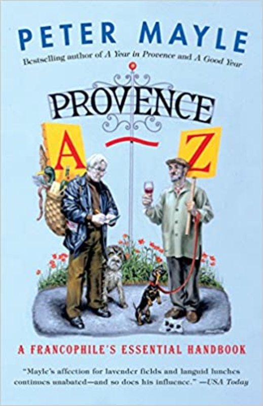 Book cover for "Provence A-Z" by Peter Mayle