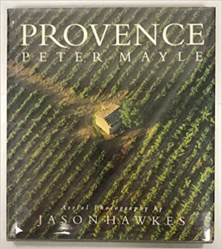Book cover for "Provence from the Air" by Peter Mayle