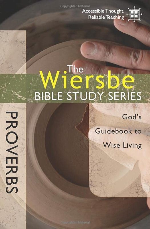 Book cover for "Proverbs: God's Guidebook to Wise Living" by Warren W Wiersbe