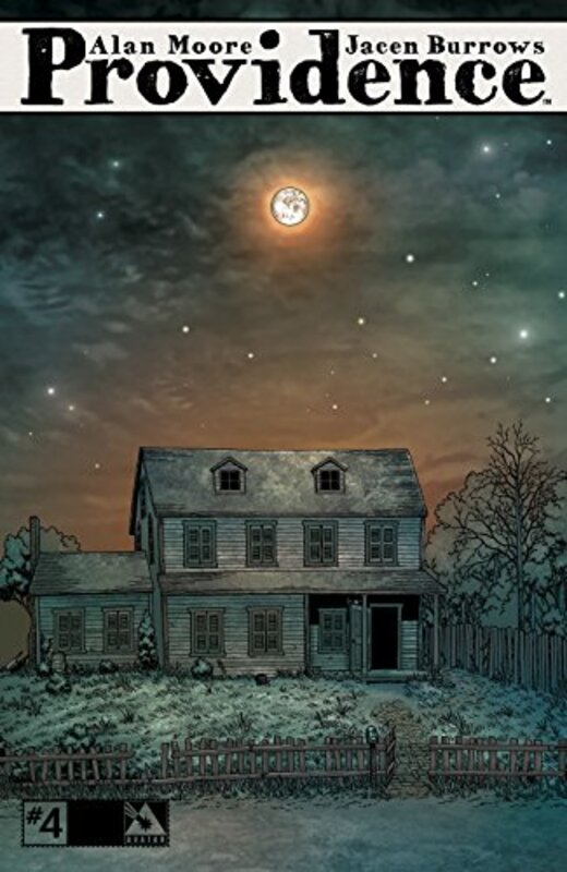 Book cover for "Providence #4" by Alan Moore