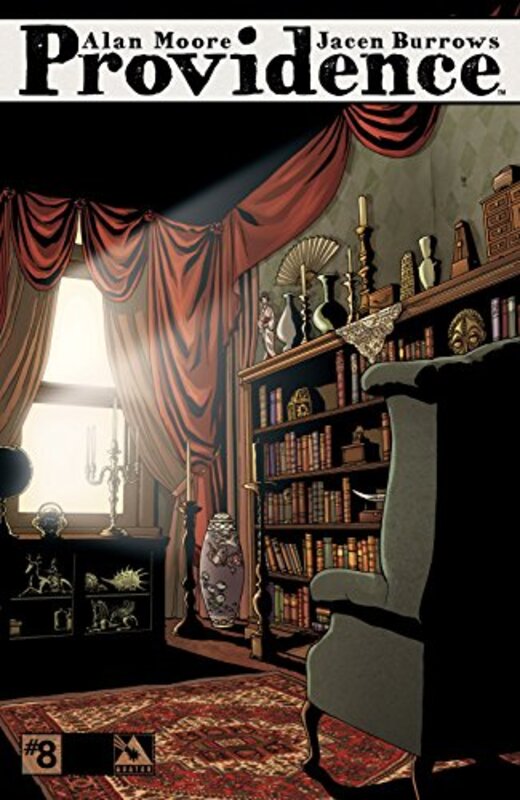 Book cover for "Providence #8" by Alan Moore