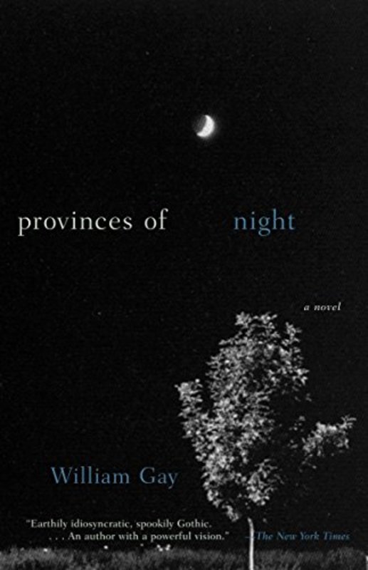 Book cover for "Provinces of Night" by William Gay