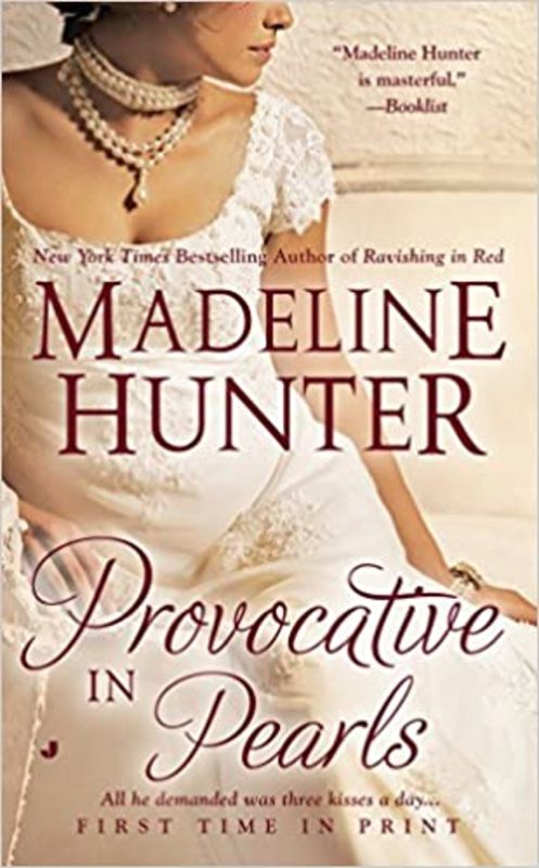 Book cover for "Provocative in Pearls" by Madeline Hunter