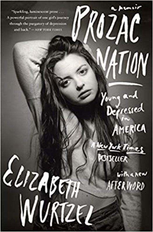 Book cover for "Prozac Nation" by Elizabeth Wurtzel