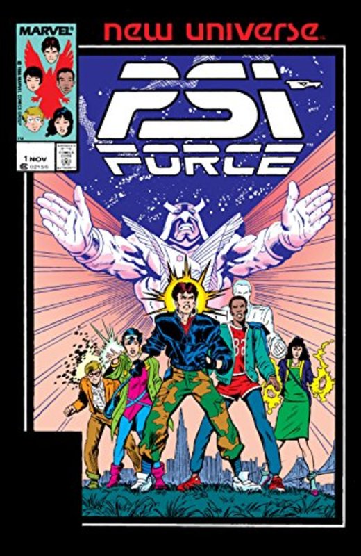 Book cover for "Psi-Force#1" by Steve Perry