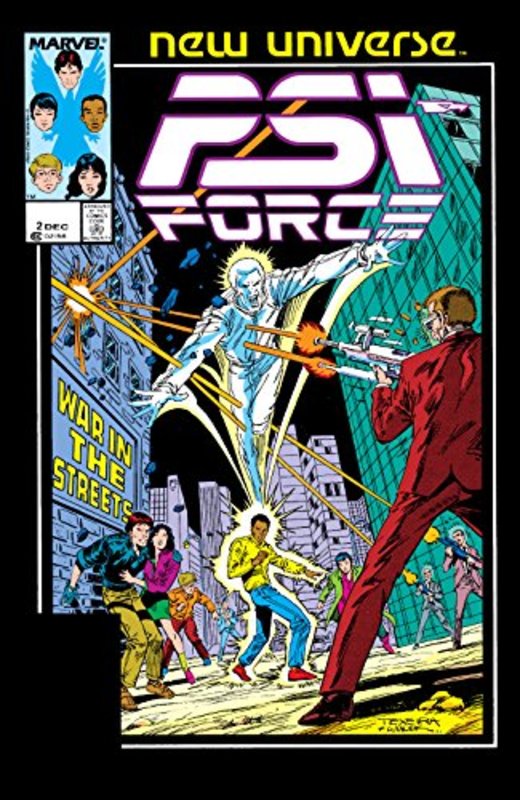 Book cover for "Psi-Force#2" by Steve Perry