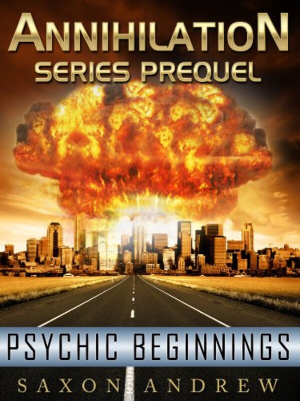 Book cover for "Psychic Beginnings" by Saxon Andrew