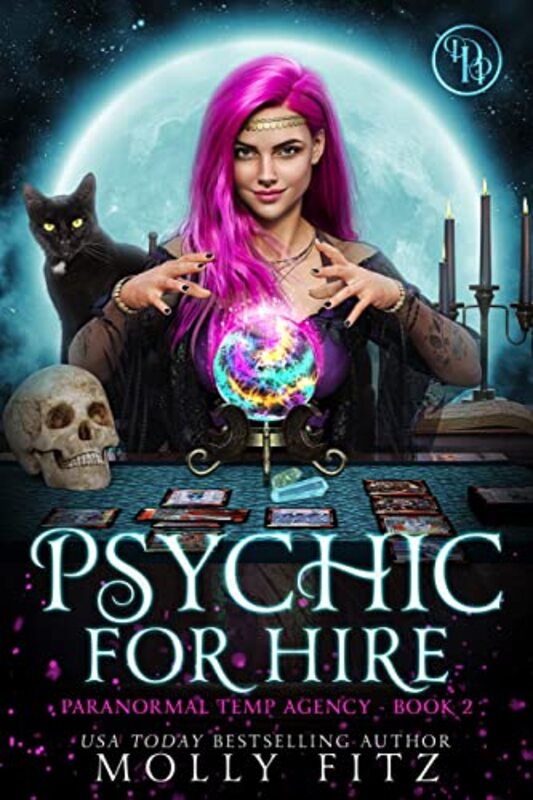Book cover for "Psychic for Hire" by Molly Fitz