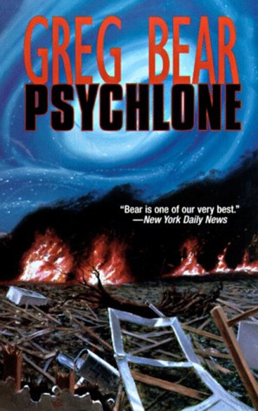 Book cover for "Psychlone" by Greg Bear