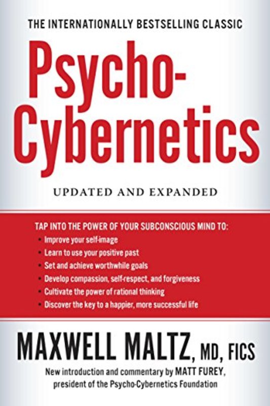 Book cover for "Psycho-Cybernetics" by Maxwell Maltz
