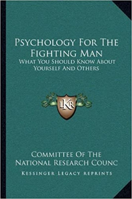 Book cover for "Psychology For The Fighting Man" by Committee Of The National Research Counc