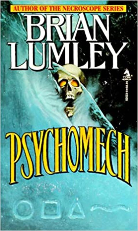 Book cover for "Psychomech" by Brian Lumley
