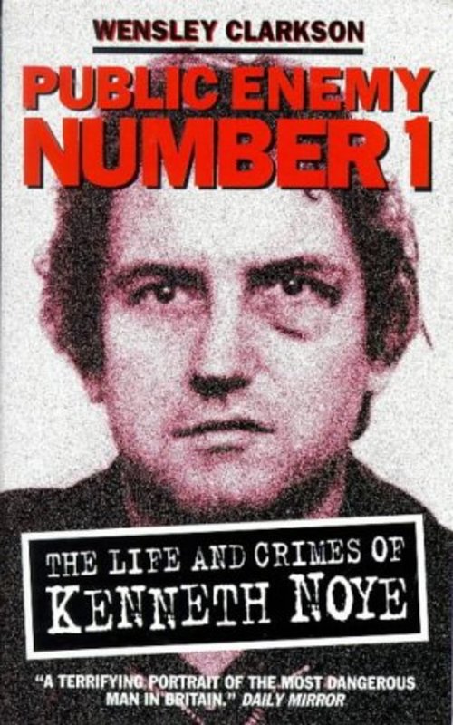 Book cover for "Public Enemy No.1" by Wensley Clarkson