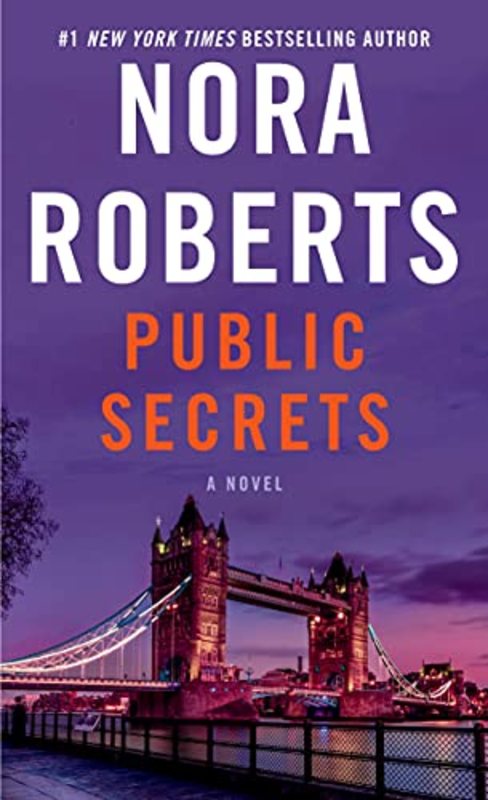 Book cover for "Public Secrets" by Nora Roberts