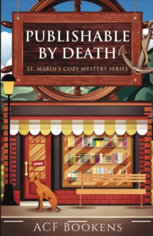 Book cover for "Publishable By Death" by ACF Bookens