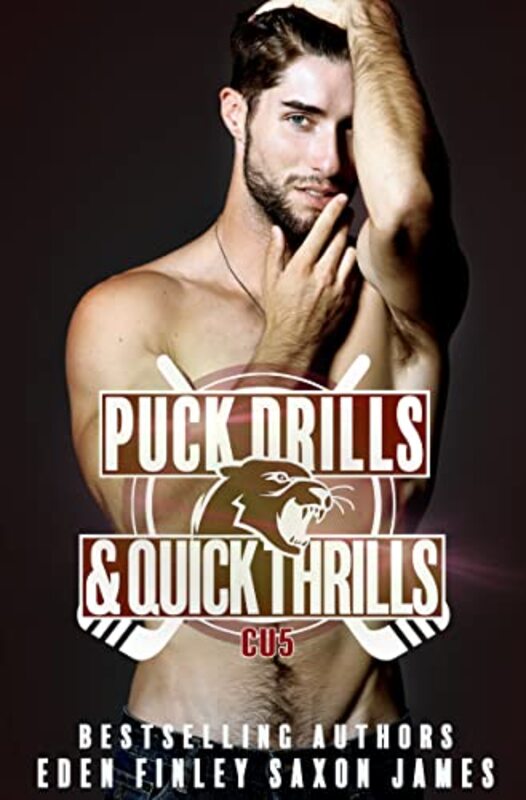Book cover for "Puck Drills and Quick Thrills" by Eden Finley