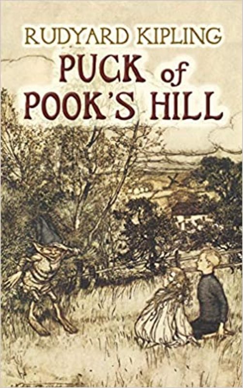 Book cover for "Puck of Pook's Hill" by Rudyard Kipling