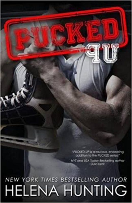Book cover for "Pucked Up" by Helena Hunting