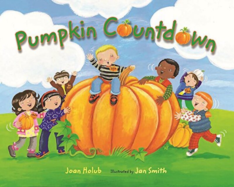 Book cover for "Pumpkin Countdown" by Joan Holub