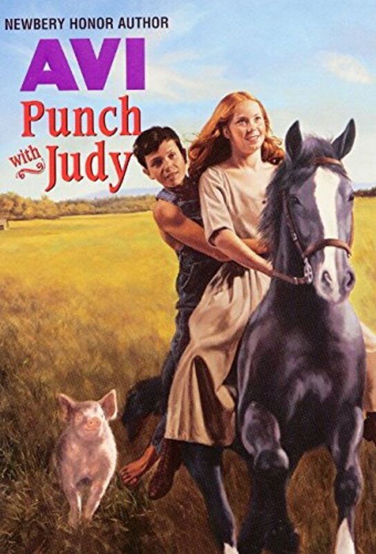 Book cover for "Punch with Judy" by Avi