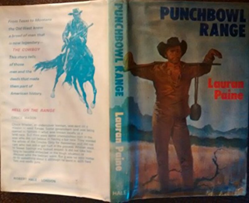 Book cover for "Punchbowl Range" by Lauran Paine