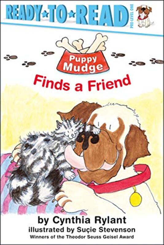 Book cover for "Puppy Mudge Finds a Friend" by Cynthia Rylant