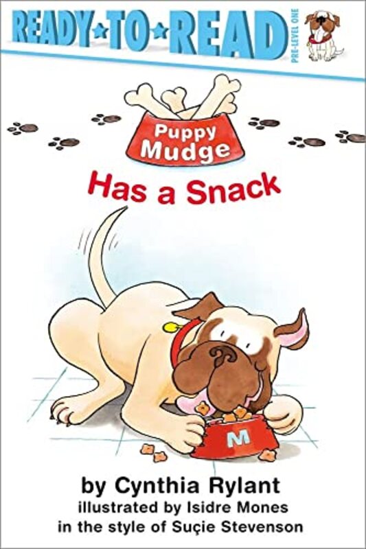 Book cover for "Puppy Mudge Has a Snack" by Cynthia Rylant