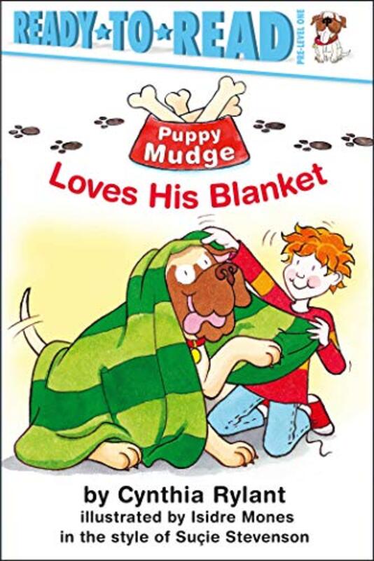 Book cover for "Puppy Mudge Loves His Blanket" by Cynthia Rylant