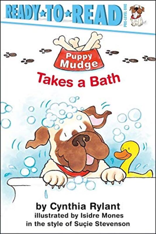 Book cover for "Puppy Mudge Takes a Bath" by Cynthia Rylant