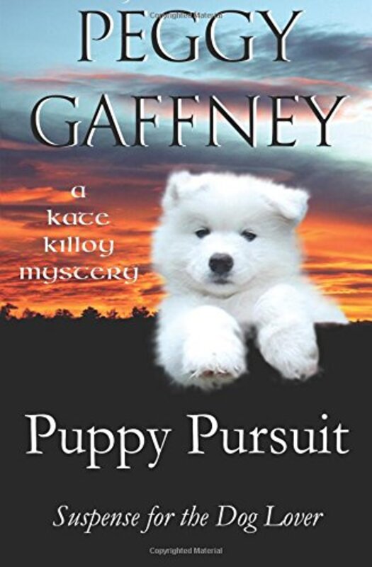 Book cover for "Puppy Pursuit" by Peggy Gaffney