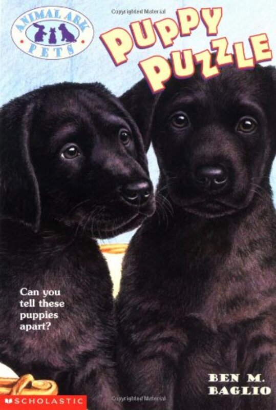 Book cover for "Puppy Puzzle" by Lucy Daniels