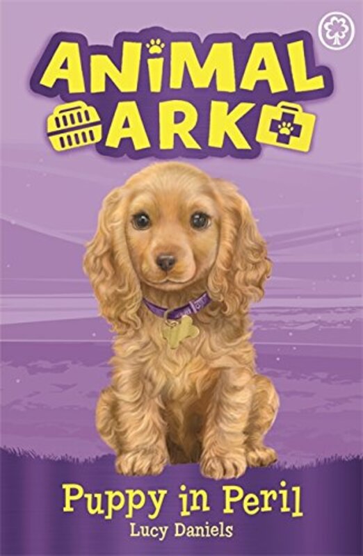 Book cover for "Puppy in Peril" by Lucy Daniels