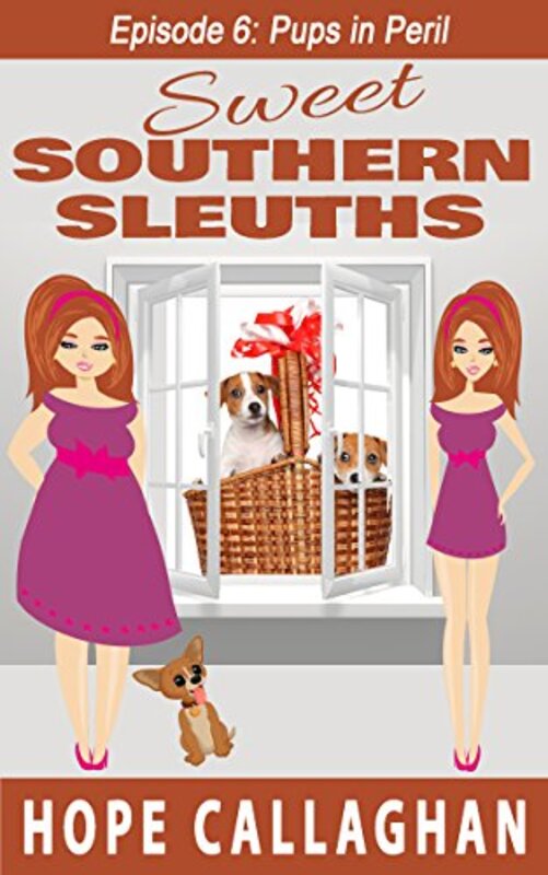 Book cover for "Pups in Peril" by Hope Callaghan