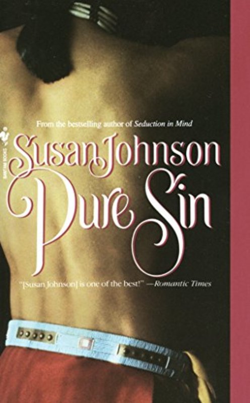 Book cover for "Pure Sin" by Susan Johnson