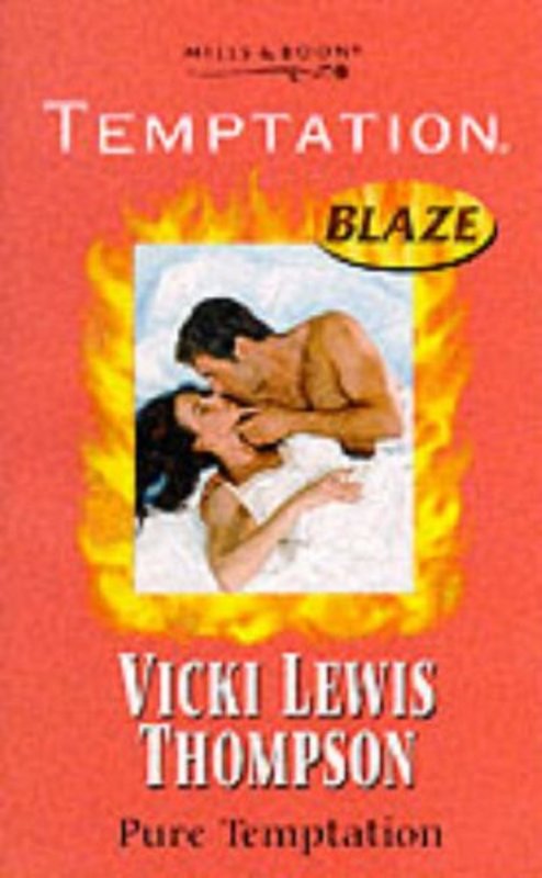 Book cover for "Pure Temptation" by Vicki Lewis Thompson