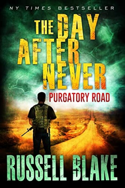 Book cover for "Purgatory Road" by Russell Blake