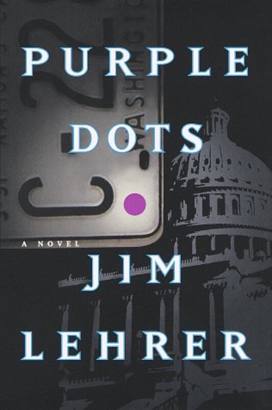 Book cover for "Purple Dots" by Jim Lehrer
