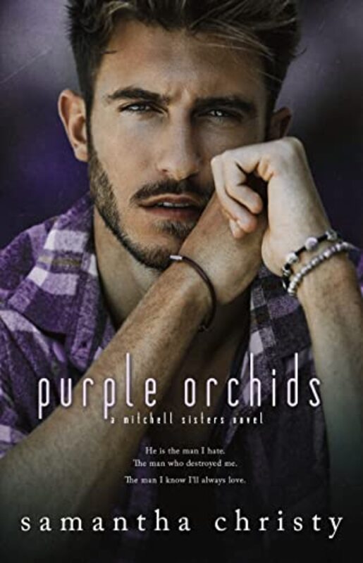 Book cover for "Purple Orchids" by Samantha Christy