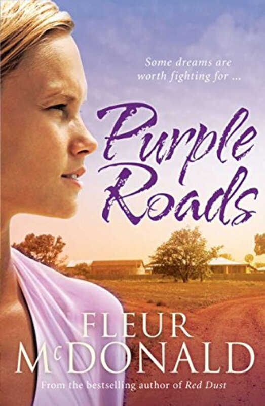 Book cover for "Purple Roads" by Fleur McDonald