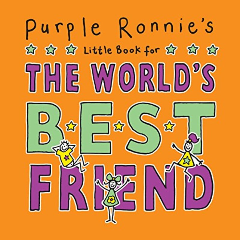 Book cover for "Purple Ronnie's Little Book for the World's Best Friend" by Giles Andreae