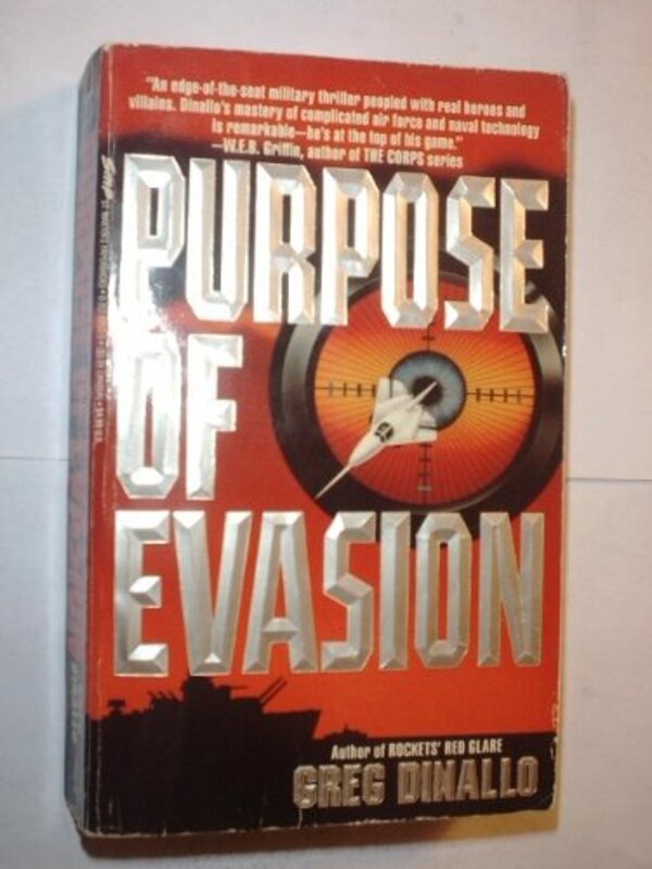 Book cover for "Purpose of Evasion" by Greg Dinallo
