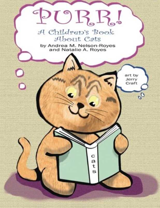 Book cover for "Purr!: A Children's Book About Cats" by Jerry Craft