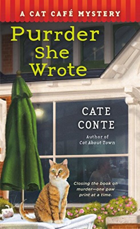 Book cover for "Purrder She Wrote" by Liz Mugavero