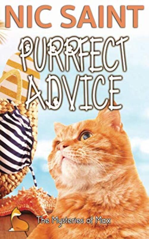 Book cover for "Purrfect Advice" by Nic Saint