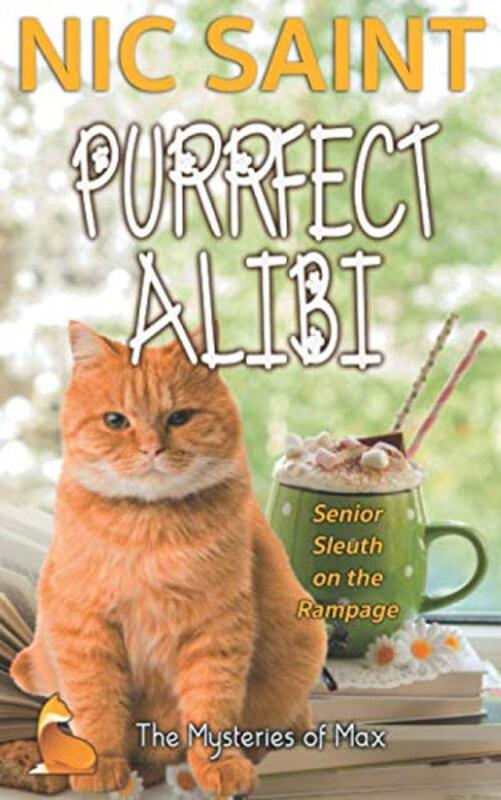 Book cover for "Purrfect Alibi" by Nic Saint