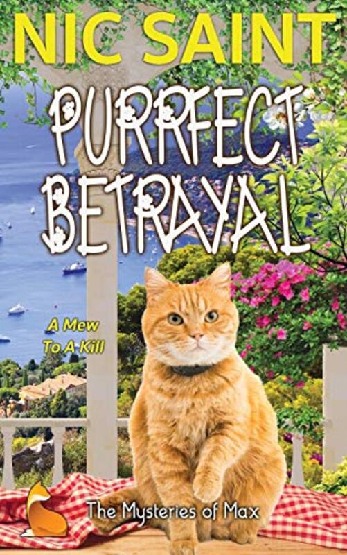 Book cover for "Purrfect Betrayal" by Nic Saint
