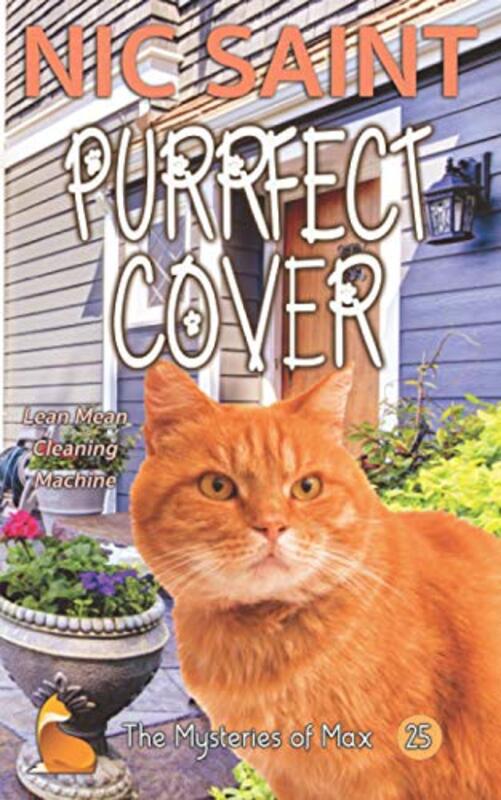 Book cover for "Purrfect Cover" by Nic Saint